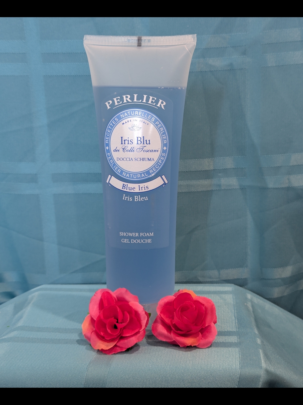 🆕PERLIER Blue Iris Shower Foam Made In Italy  8.4 oz